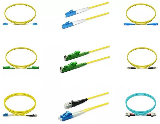 Тип кабели SC заплаты оптического волокна, одиночный режим, LSZH, прыгун оптического волокна 1M 3