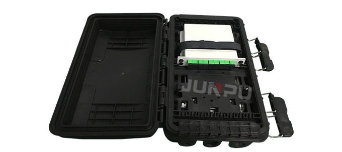 Приложений на открытом воздухе IP68 оптического волокна ядра JUNPU воздушные 16 с кассетой или splitter PLC 1